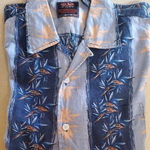 OTB Retro Button Down Hawaiian Shirt